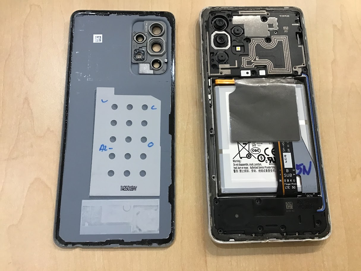 GalaxyA52のバッテリー交換ならデータそのまま修理可能なスマホ修理工房西八王子店へ！